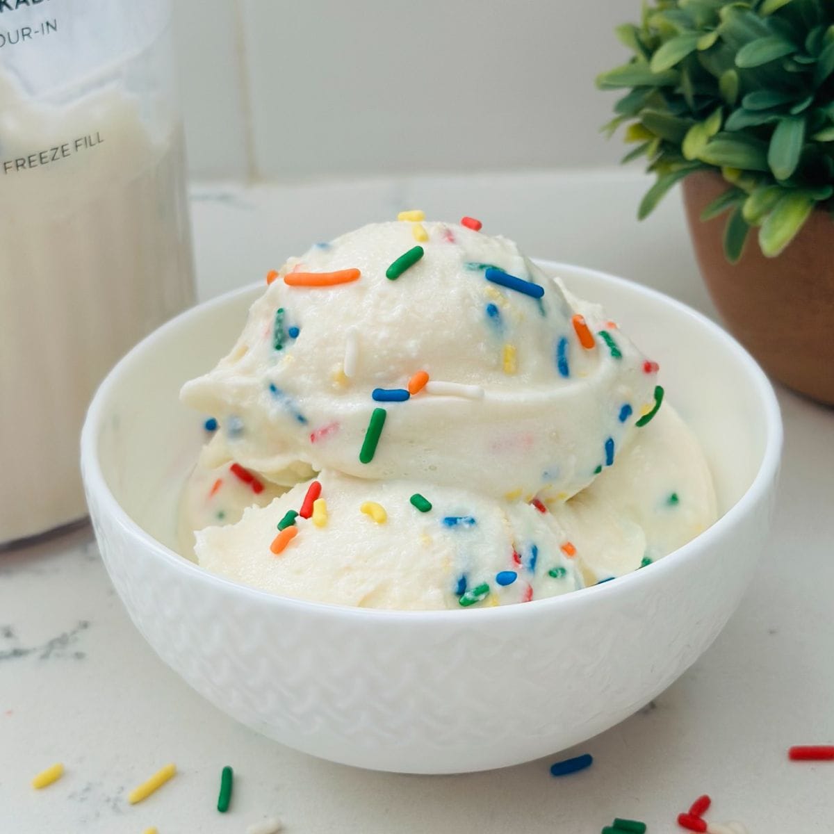 Birthday Cake Ninja Creami Celebration