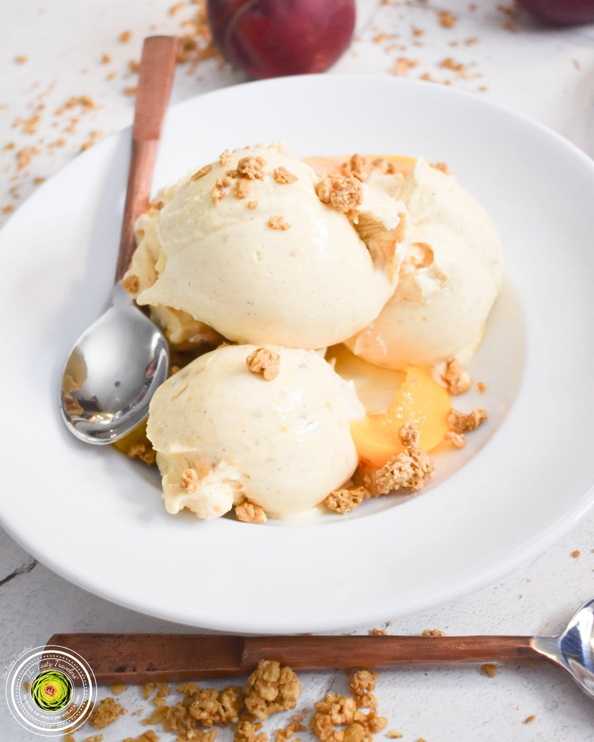 Peach Cobbler Ninja Creami Inspiration