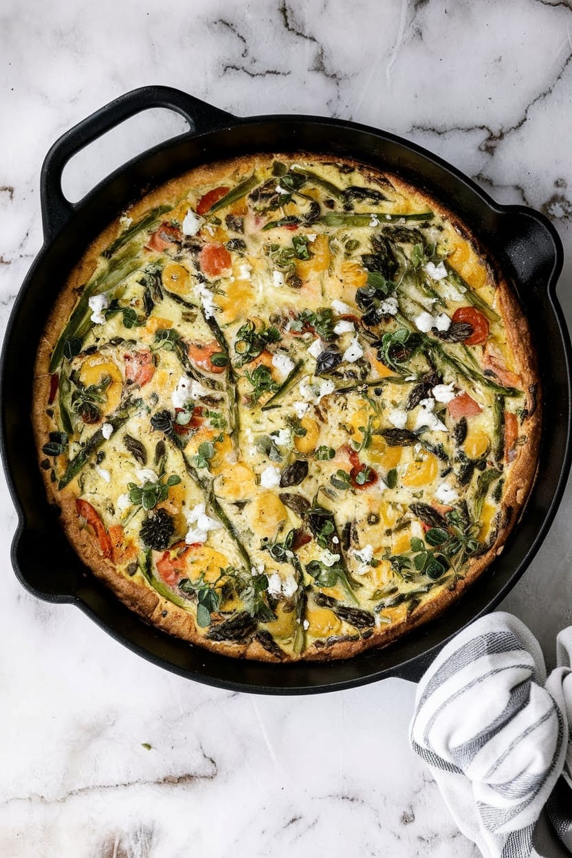 Spring Vegetable Frittata