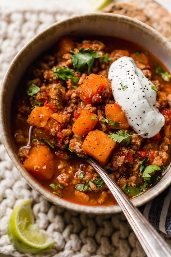 Turkey and Sweet Potato Chili