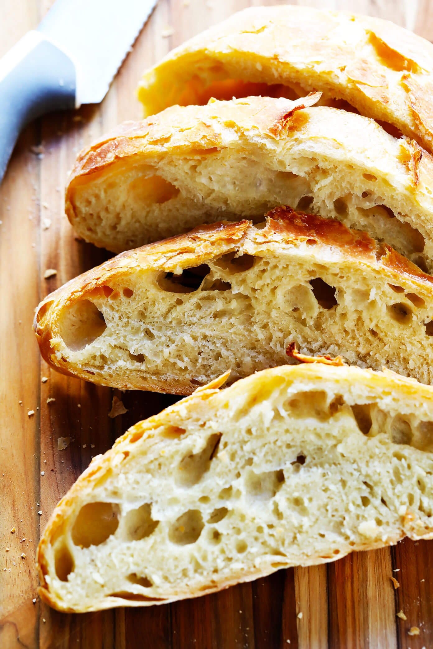 No-Knead Overnight Crusty Bread Recipe