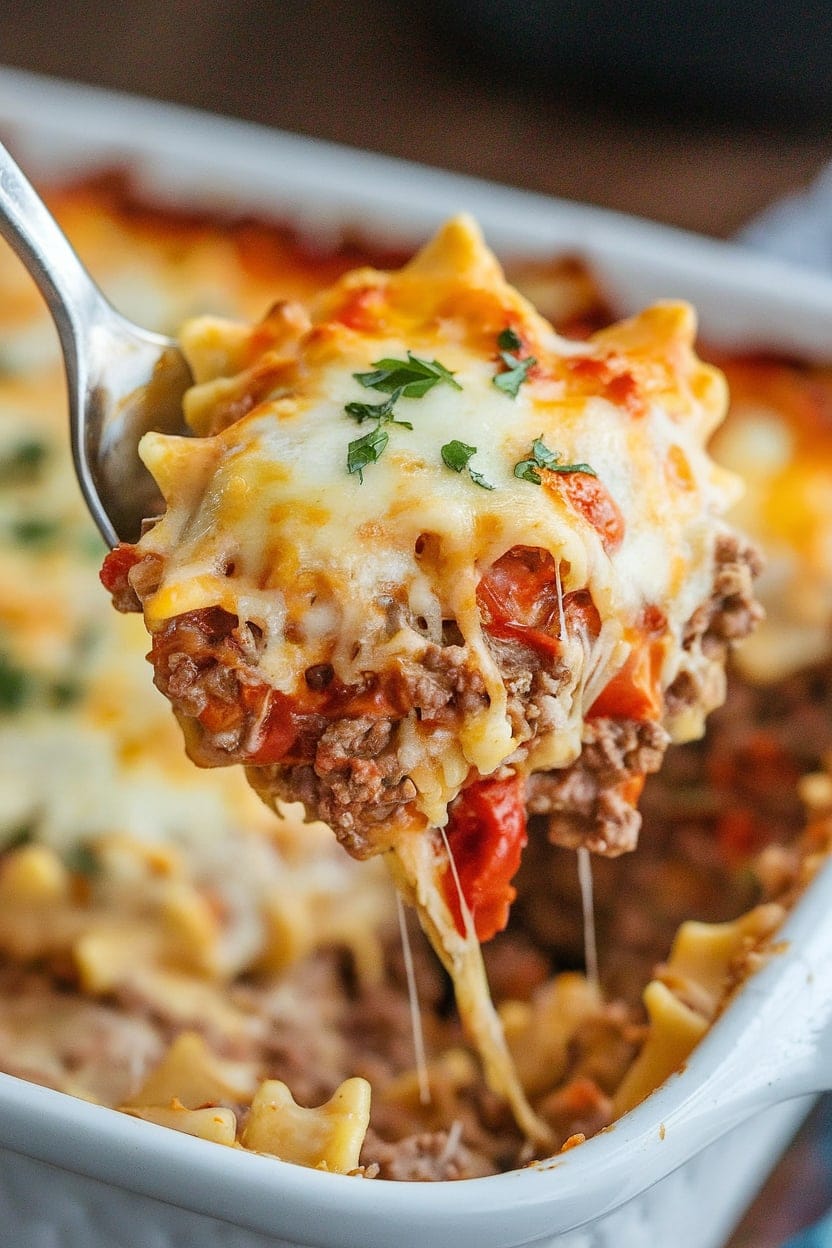 Beef Lombardi Casserole