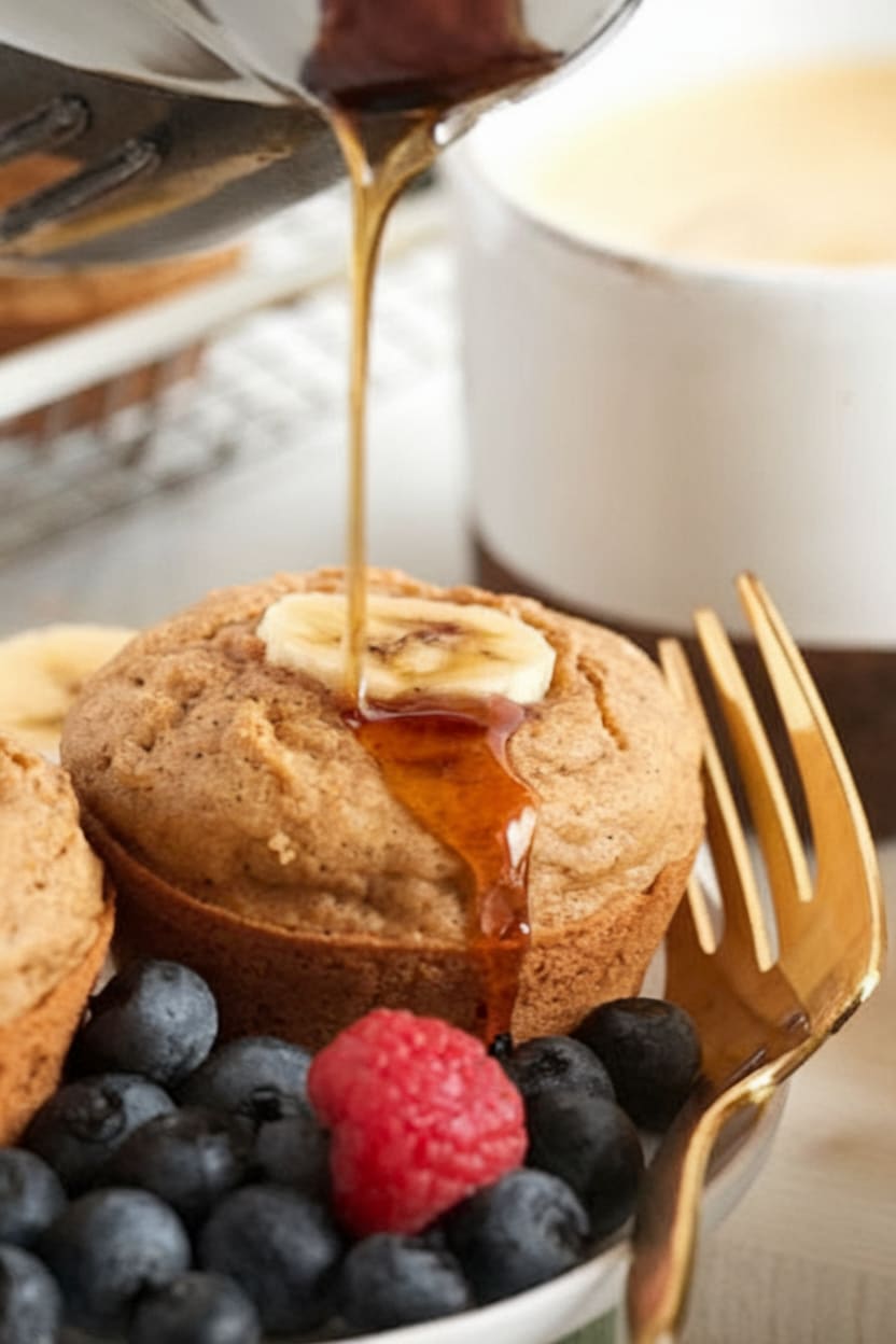 Banana Pancake Muffins