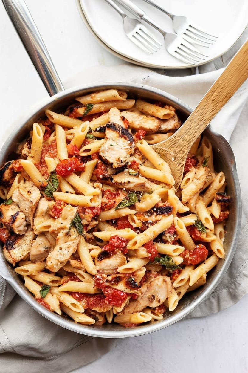 Tuscan Chicken Pasta