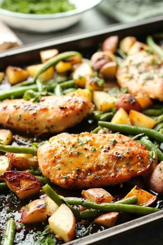 One-Pan Honey Garlic Glazed Chicken Recipe