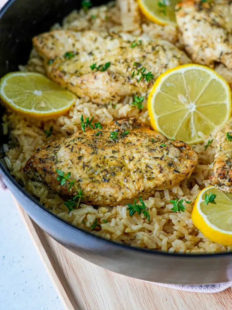 Quick One-Pan Lemon Herb Chicken Recipe