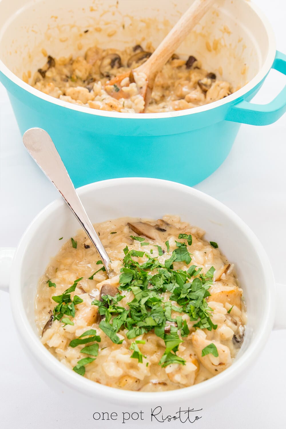 One-Pan Mushroom Risotto Recipe