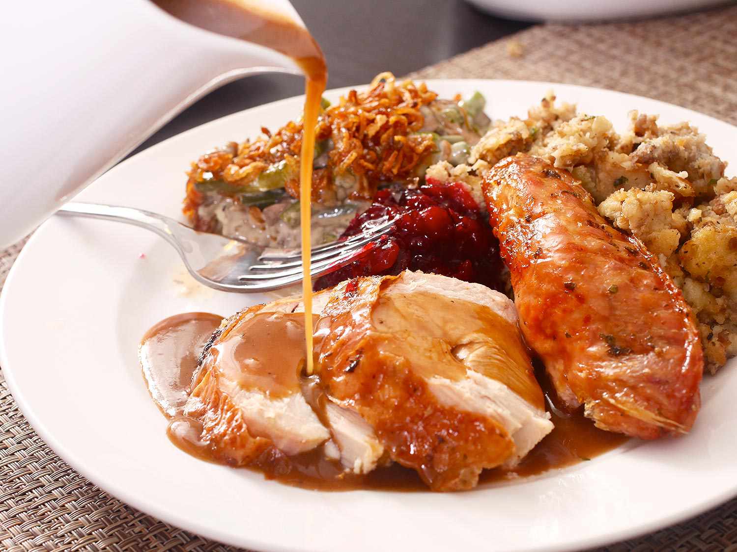 Roast Turkey with Stuffing Recipe