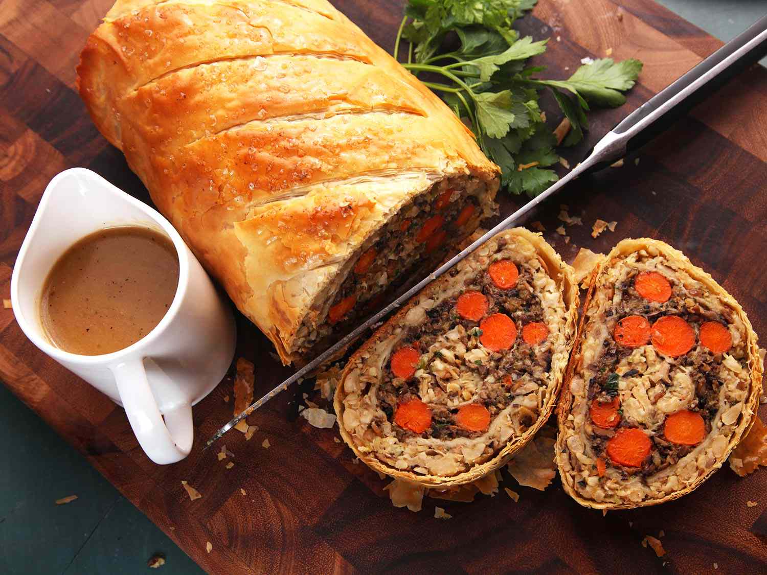 Roasted Vegetable Wellington