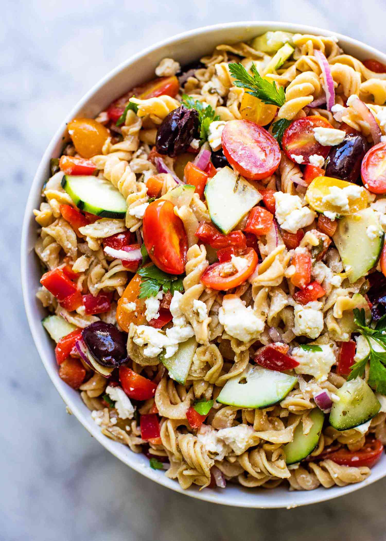 Greek Pasta Salad Recipe