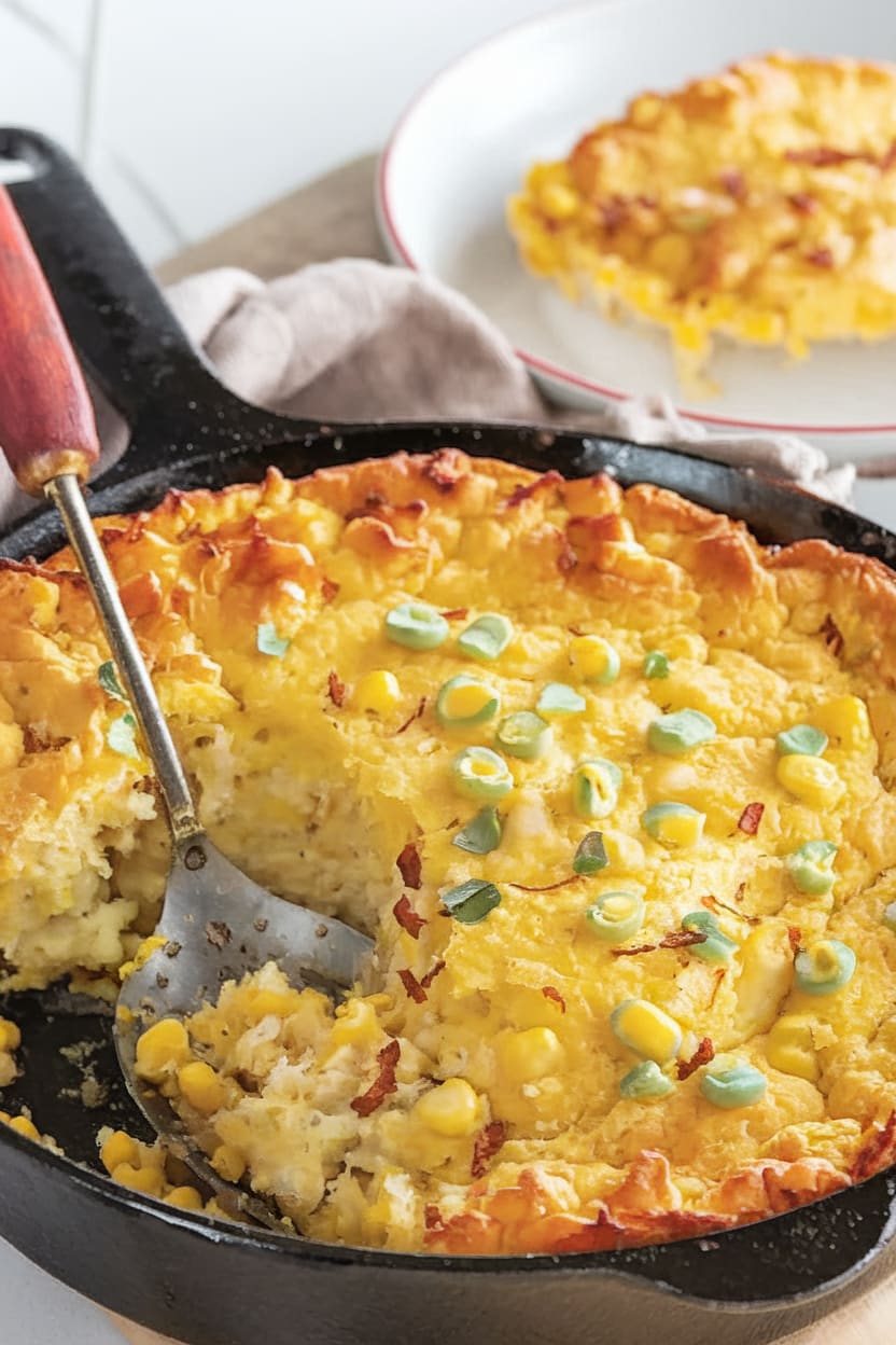 Skillet Corn Pudding