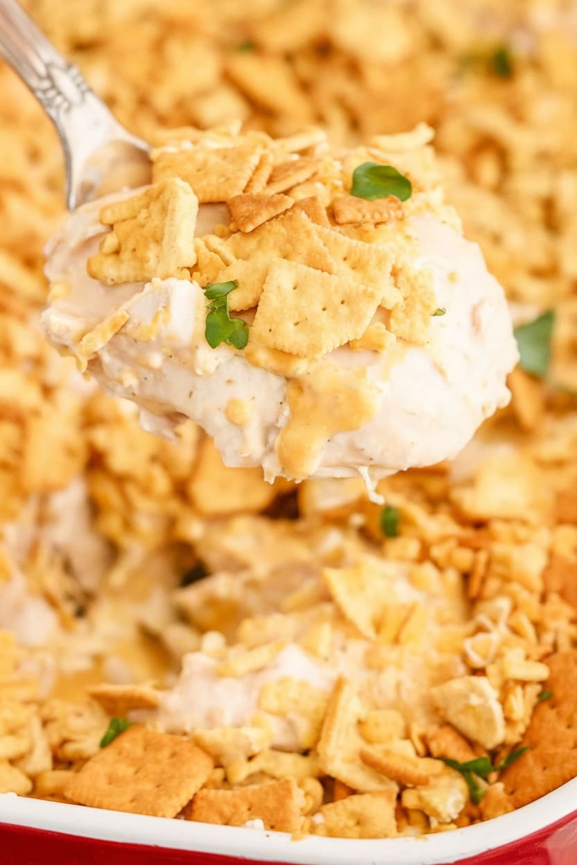 Ritz Cracker Chicken Casserole