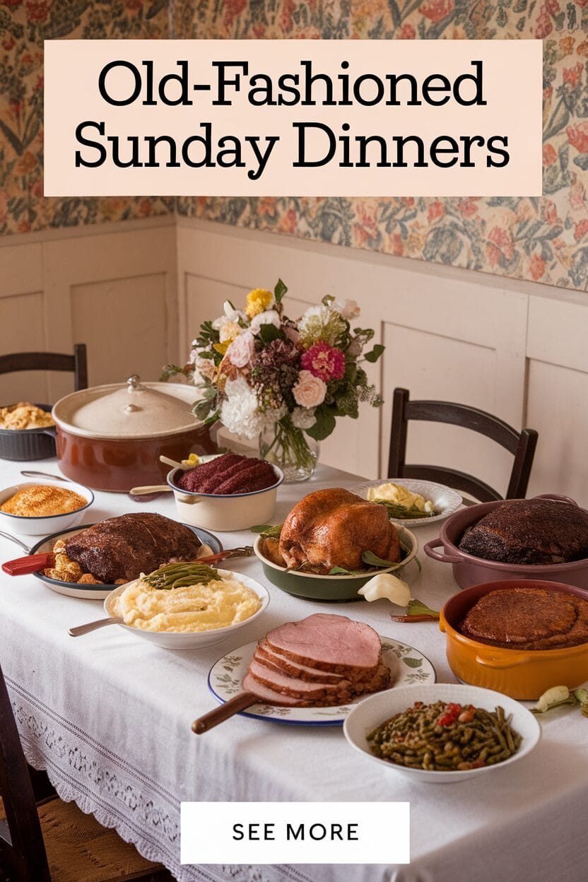 30 Old-Fashioned Sunday Dinners