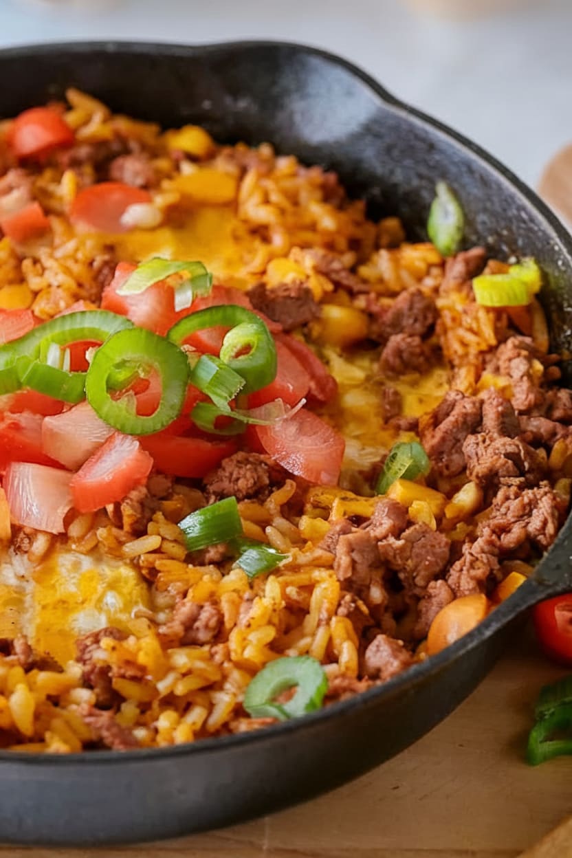 Skillet Taco Rice