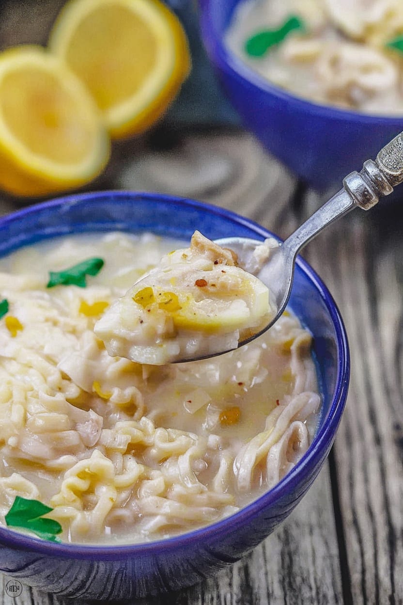 Greek Lemon Chicken Soup (Avgolemono)