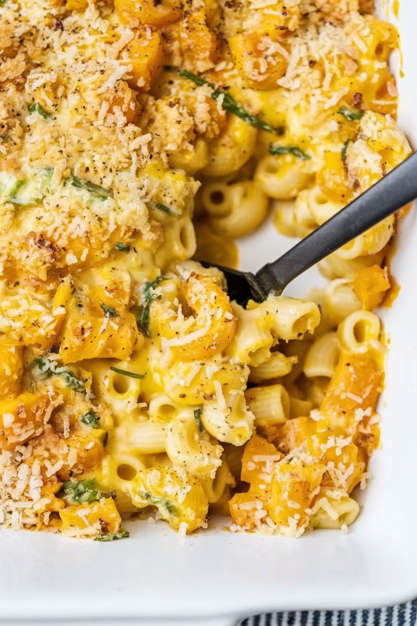 Butternut Squash Mac and Cheese