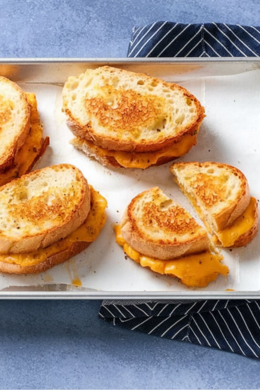 Sheet-Pan Grilled Cheese