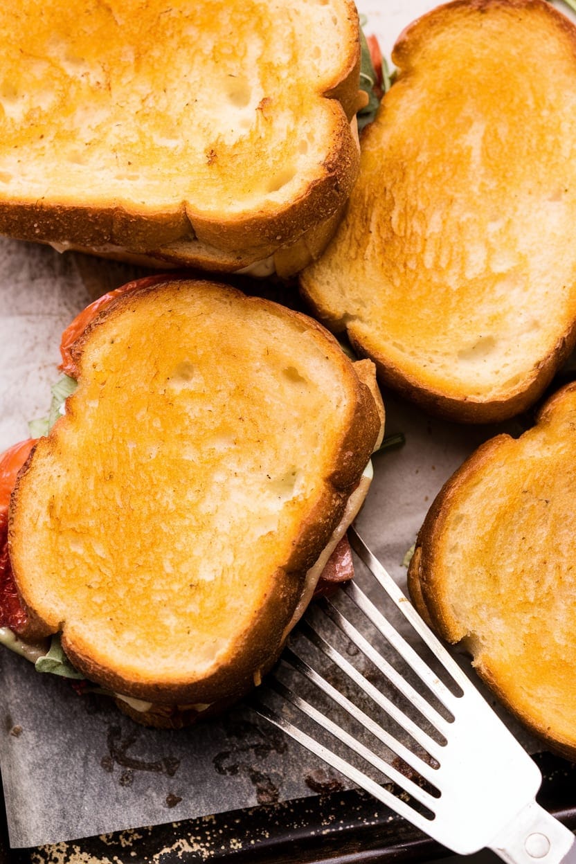 Sheet-Pan Grilled Cheese