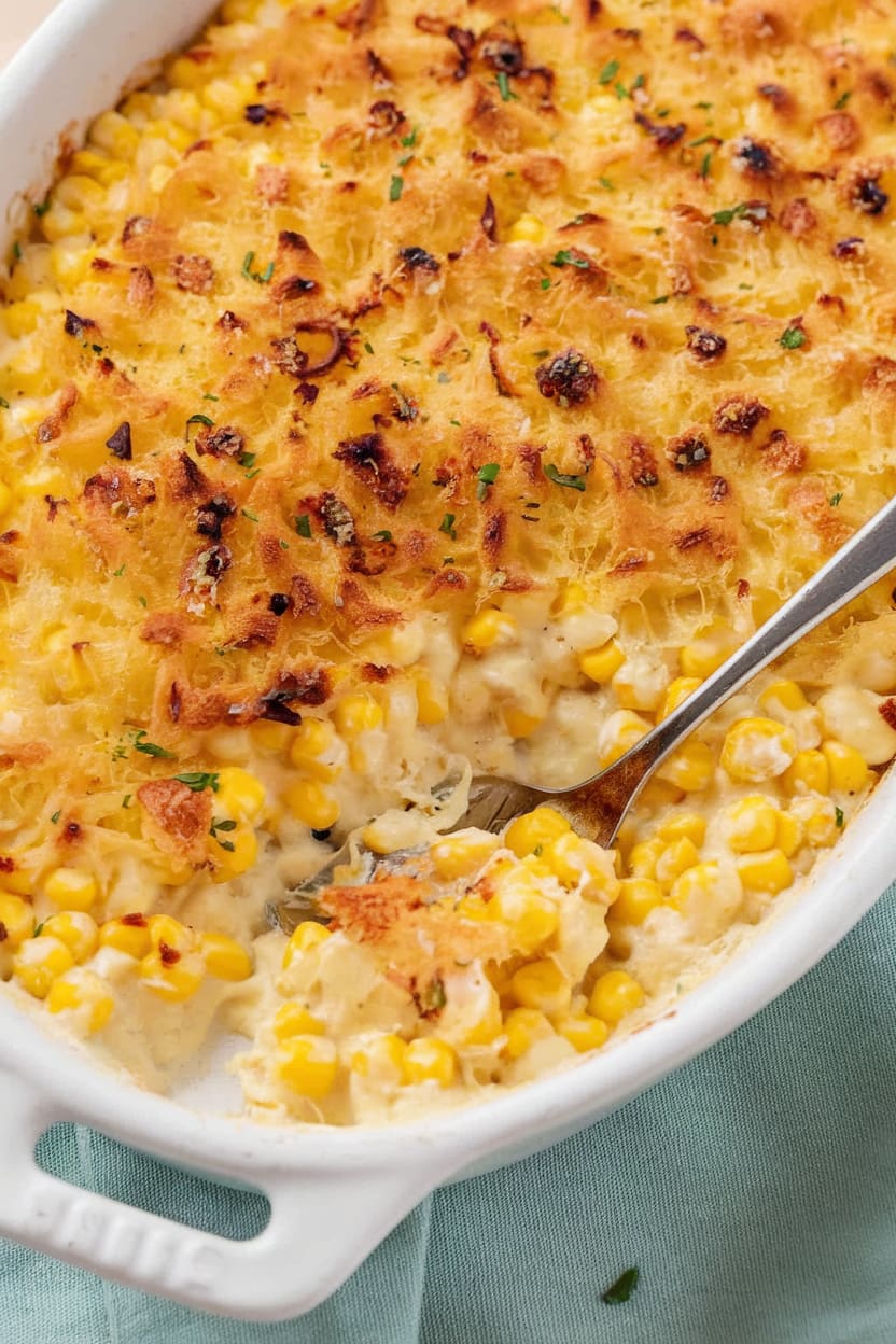 Baked Creamed Corn Casserole