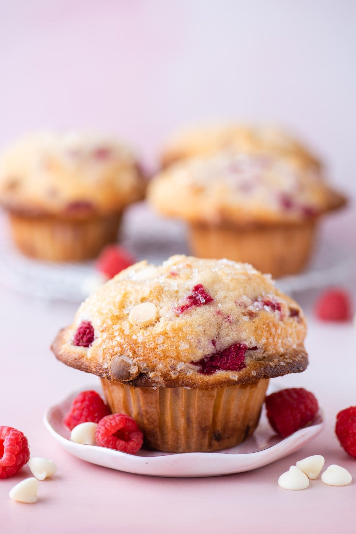 Raspberry White Chocolate Dream Muffin Recipe