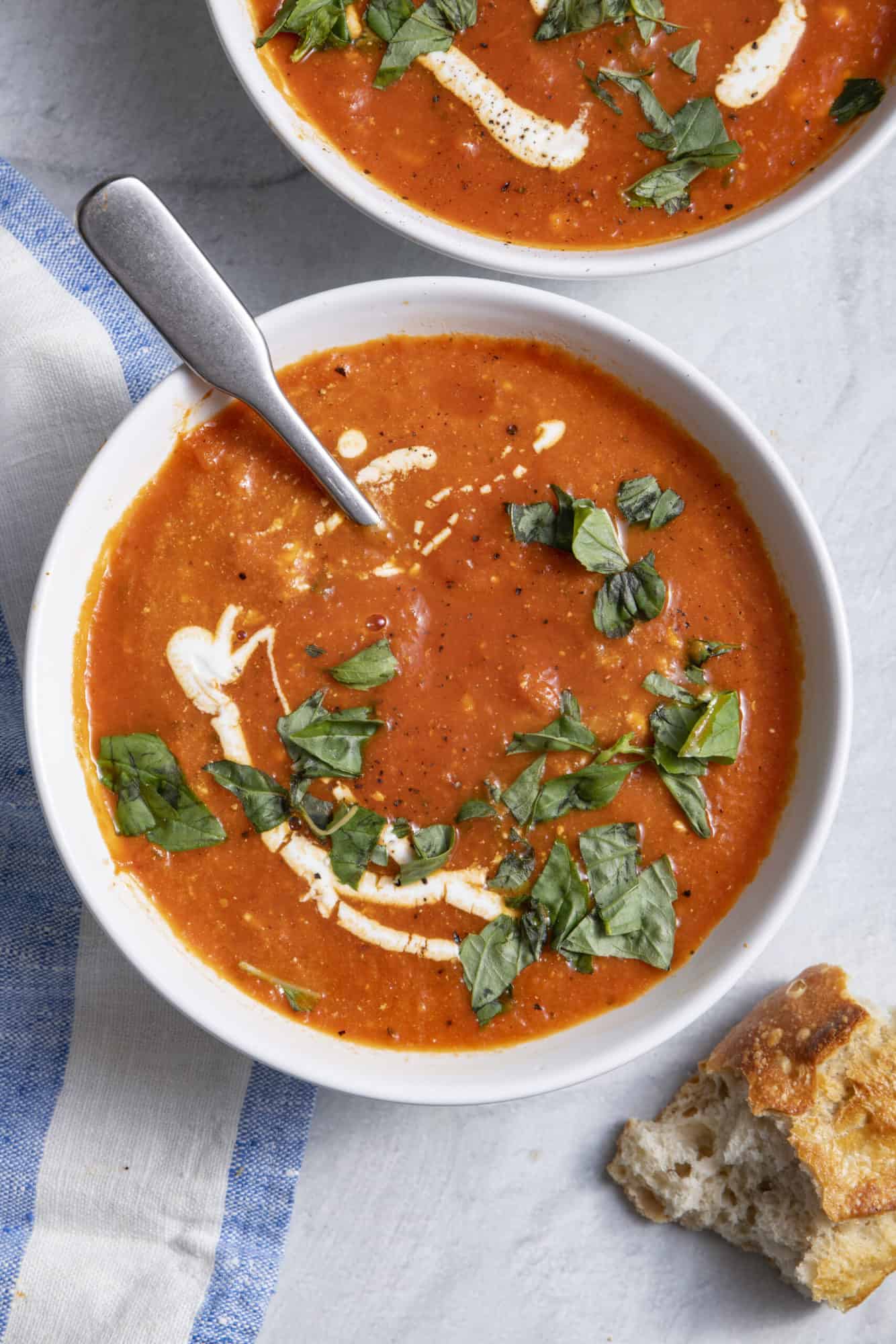 Roasted Red Pepper Soup Recipe