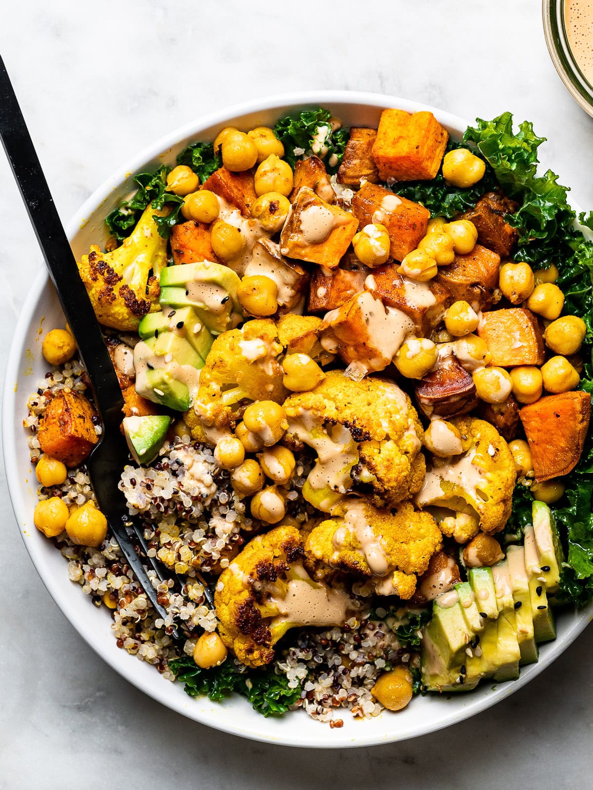 Roasted Vegetable Buddha Bowl Recipe