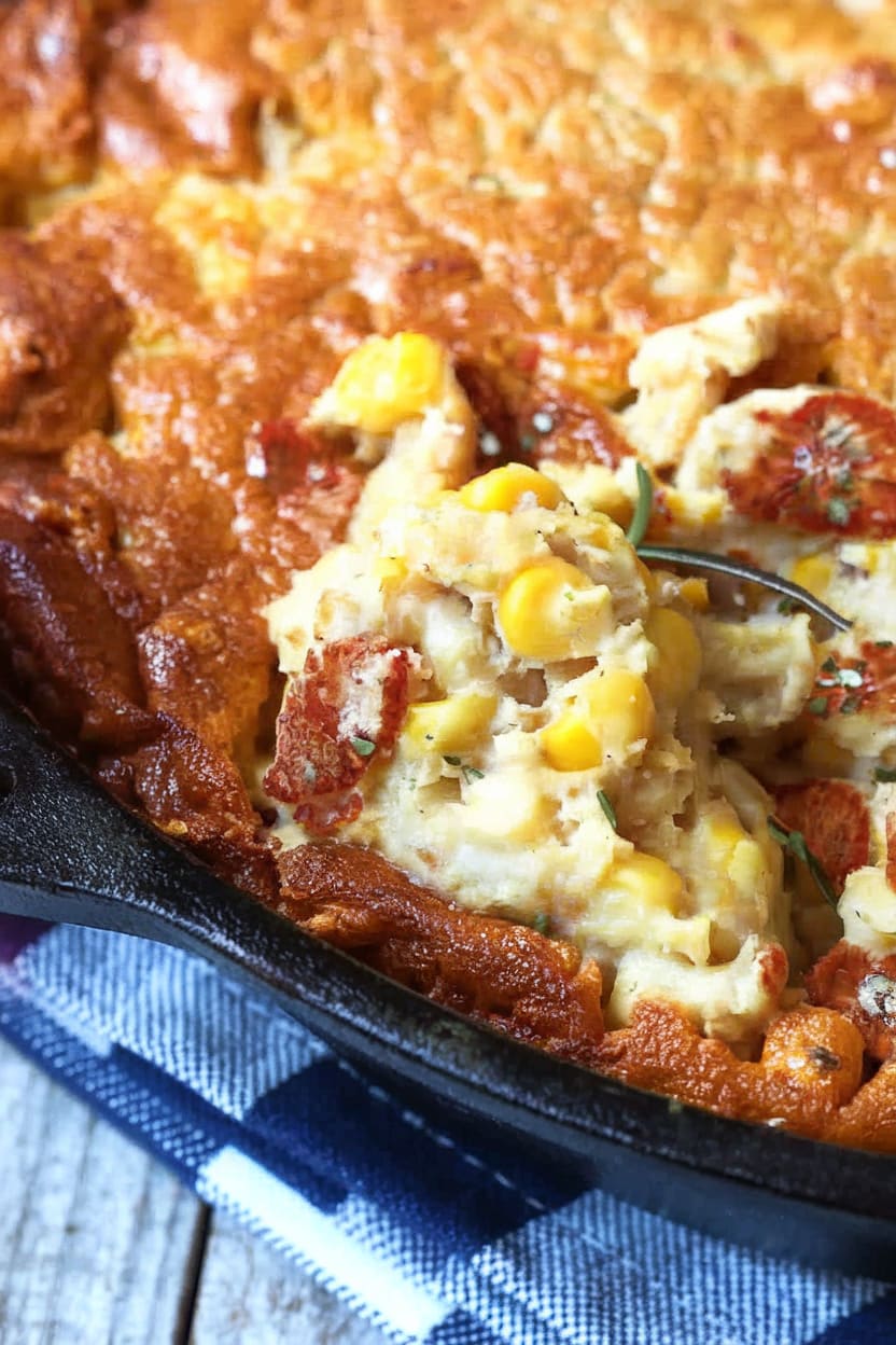 Skillet Corn Pudding