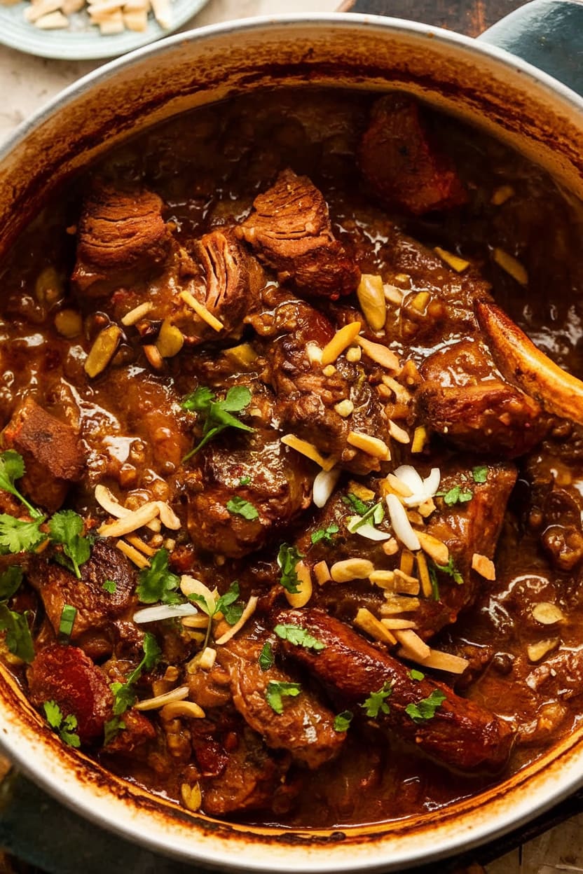 Moroccan Spiced Lamb Tagine