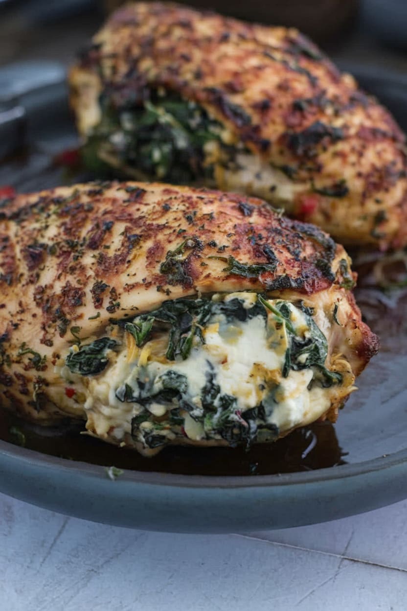 Mediterranean Stuffed Chicken Breast