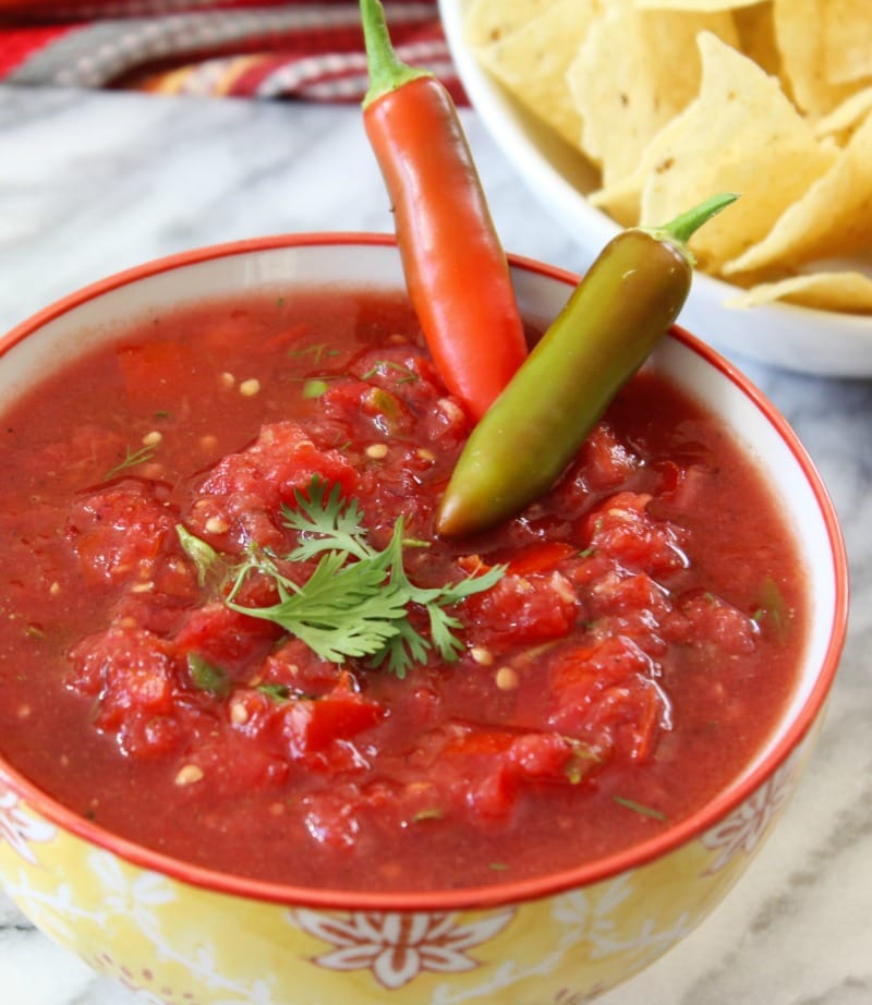 Serrano Pepper Salsa Recipe