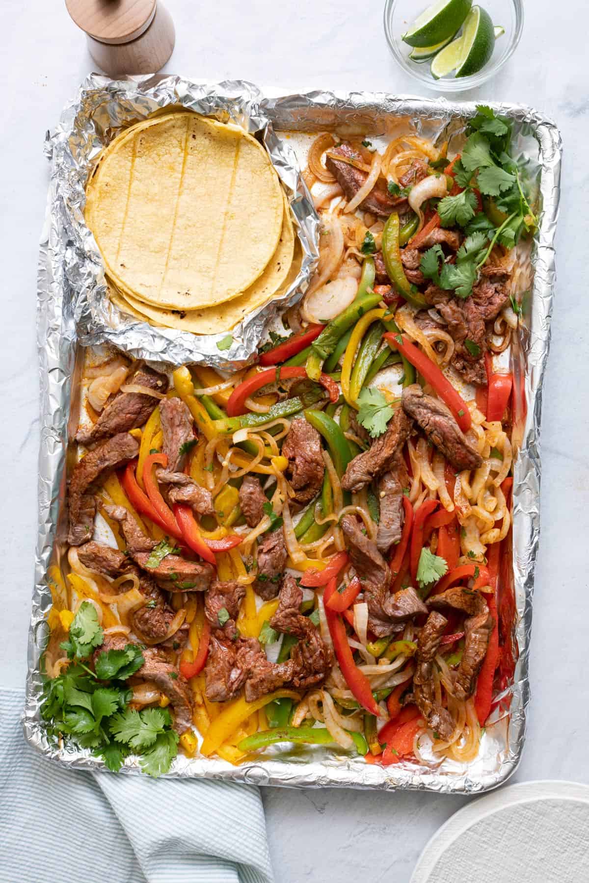 One-Pan Steak Fajitas Recipe