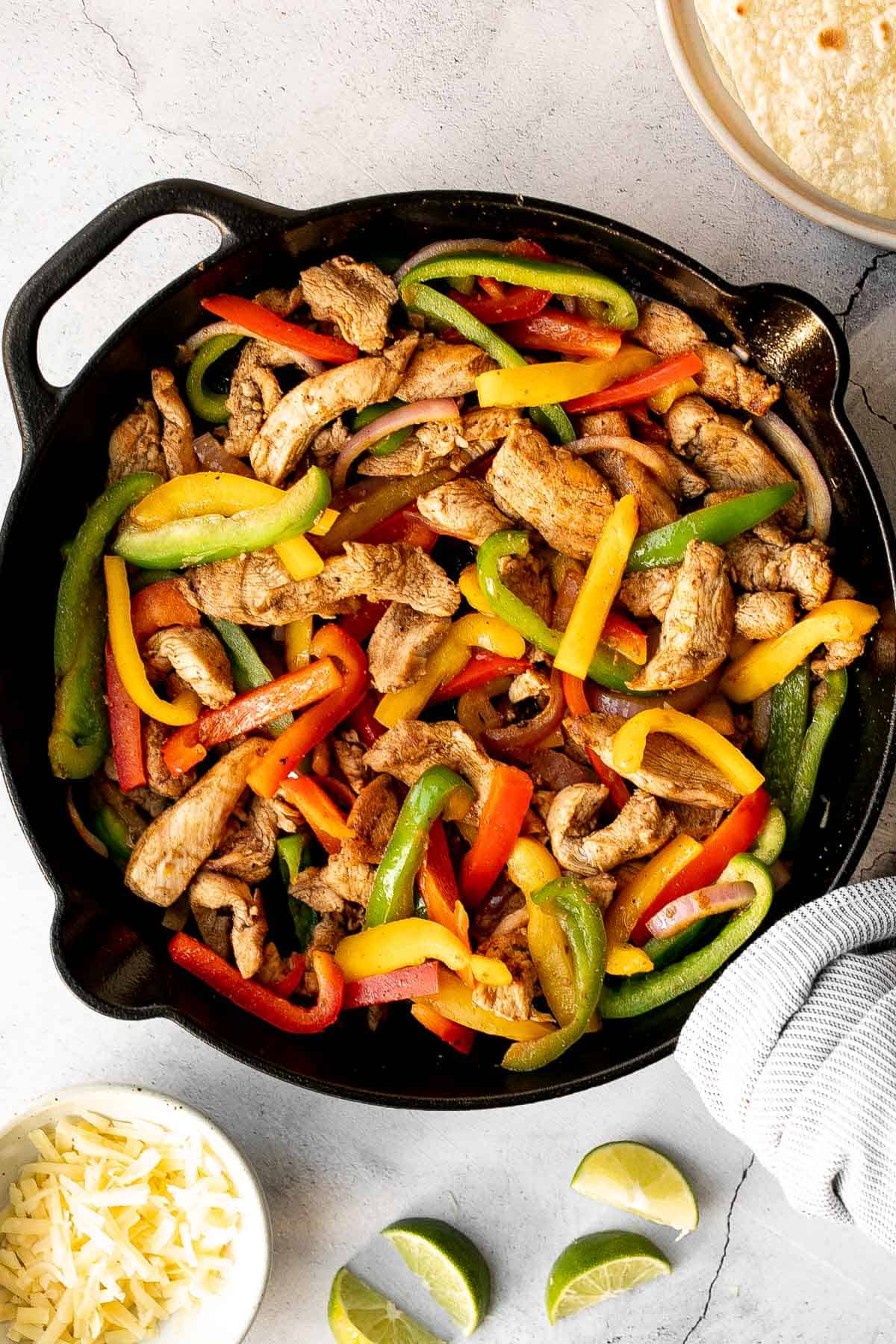 Chicken Fajita Skillet Recipe
