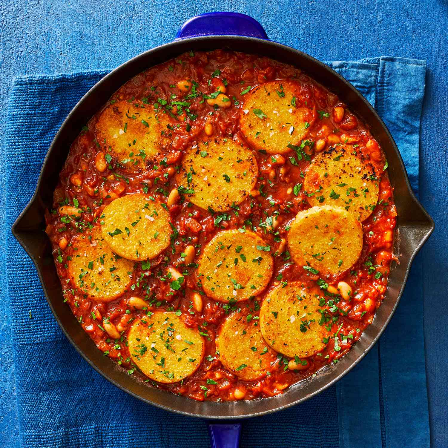 Polenta with Tomato Sauce Recipe