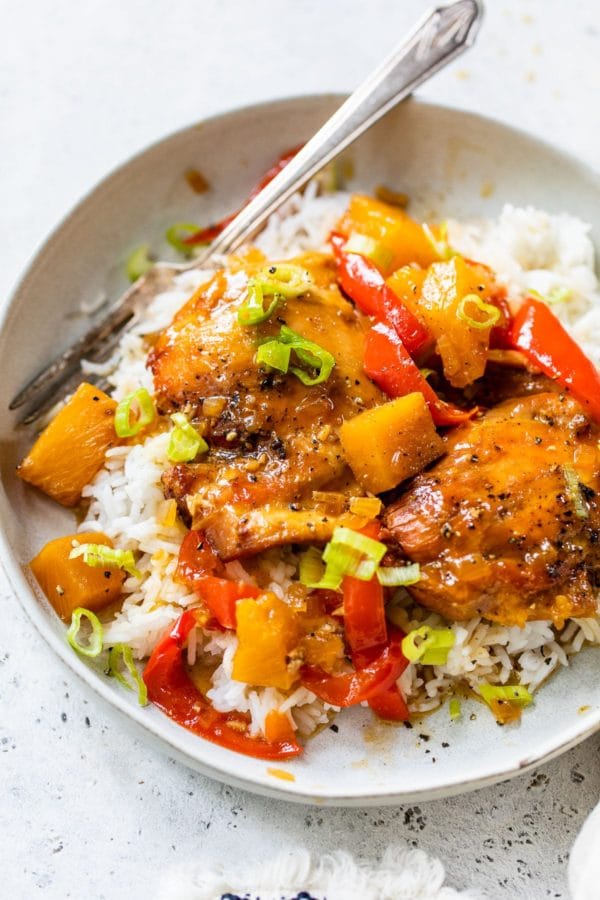 Set-It-and-Forget-It Hawaiian Chicken Recipe