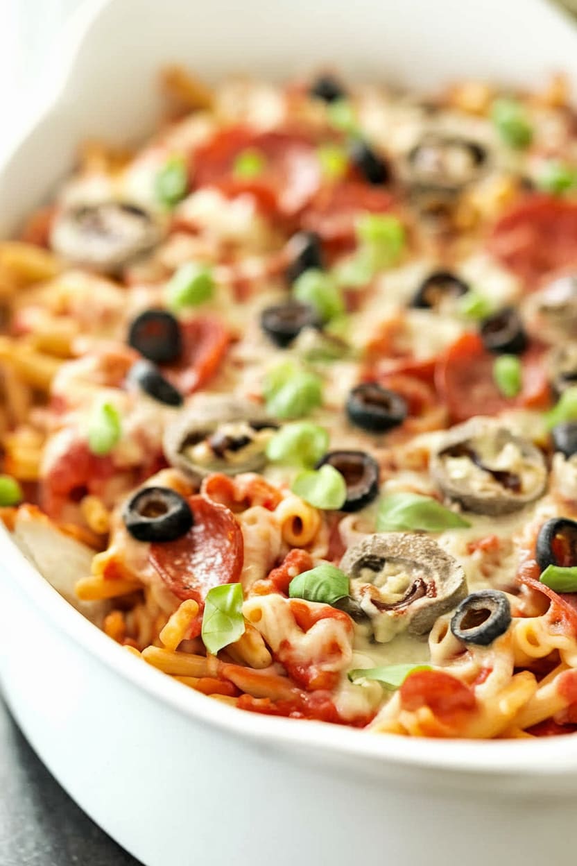 Pizza Pasta Bake