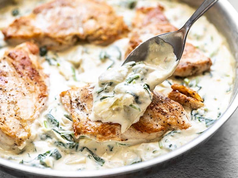 Spinach Artichoke Chicken Recipe