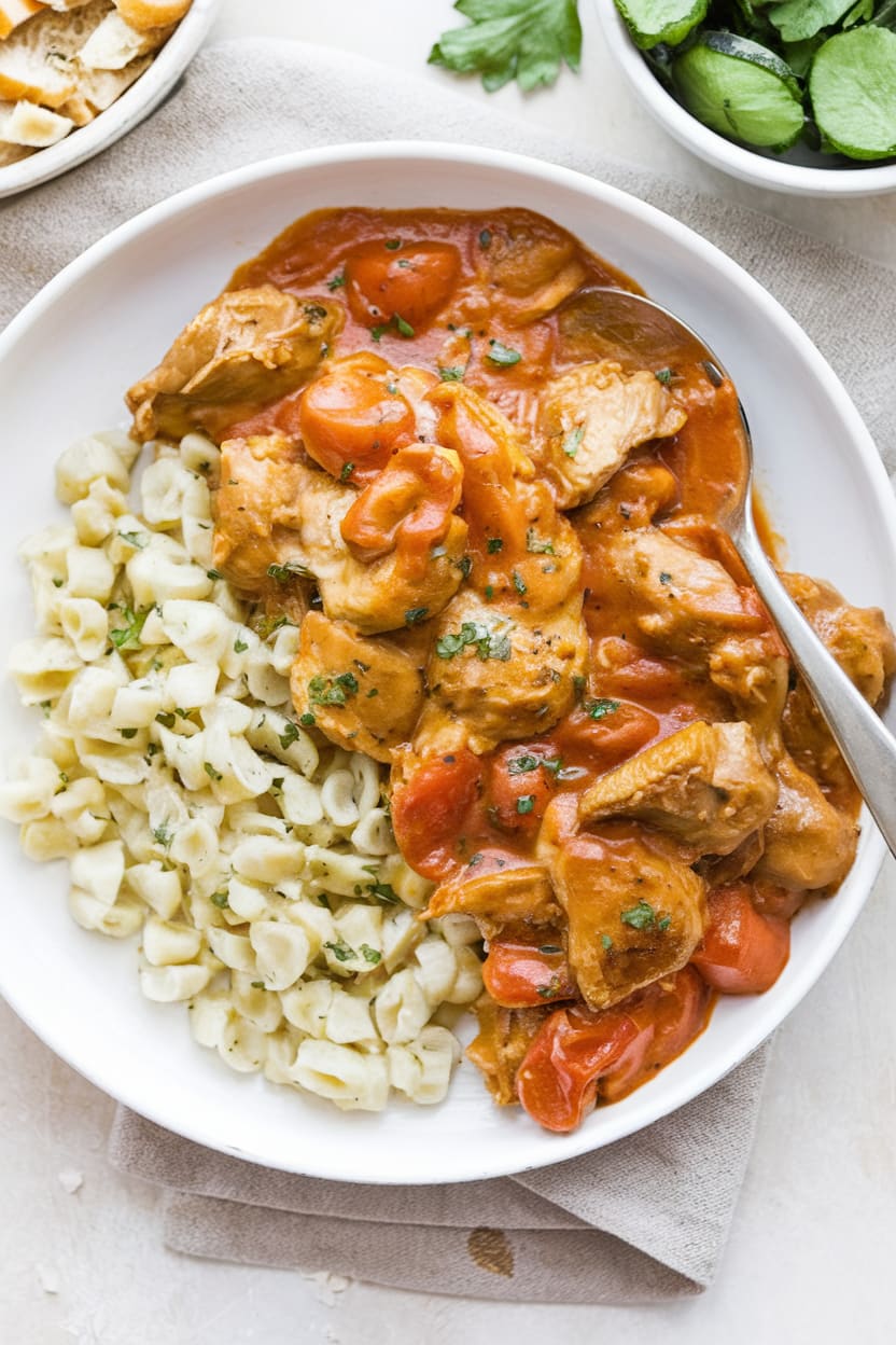 Hungarian Chicken Paprikash Recipe