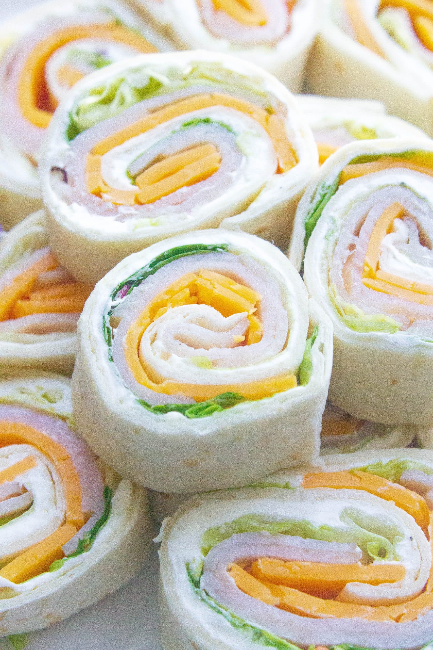 Turkey and Swiss Roll-Ups Recipe