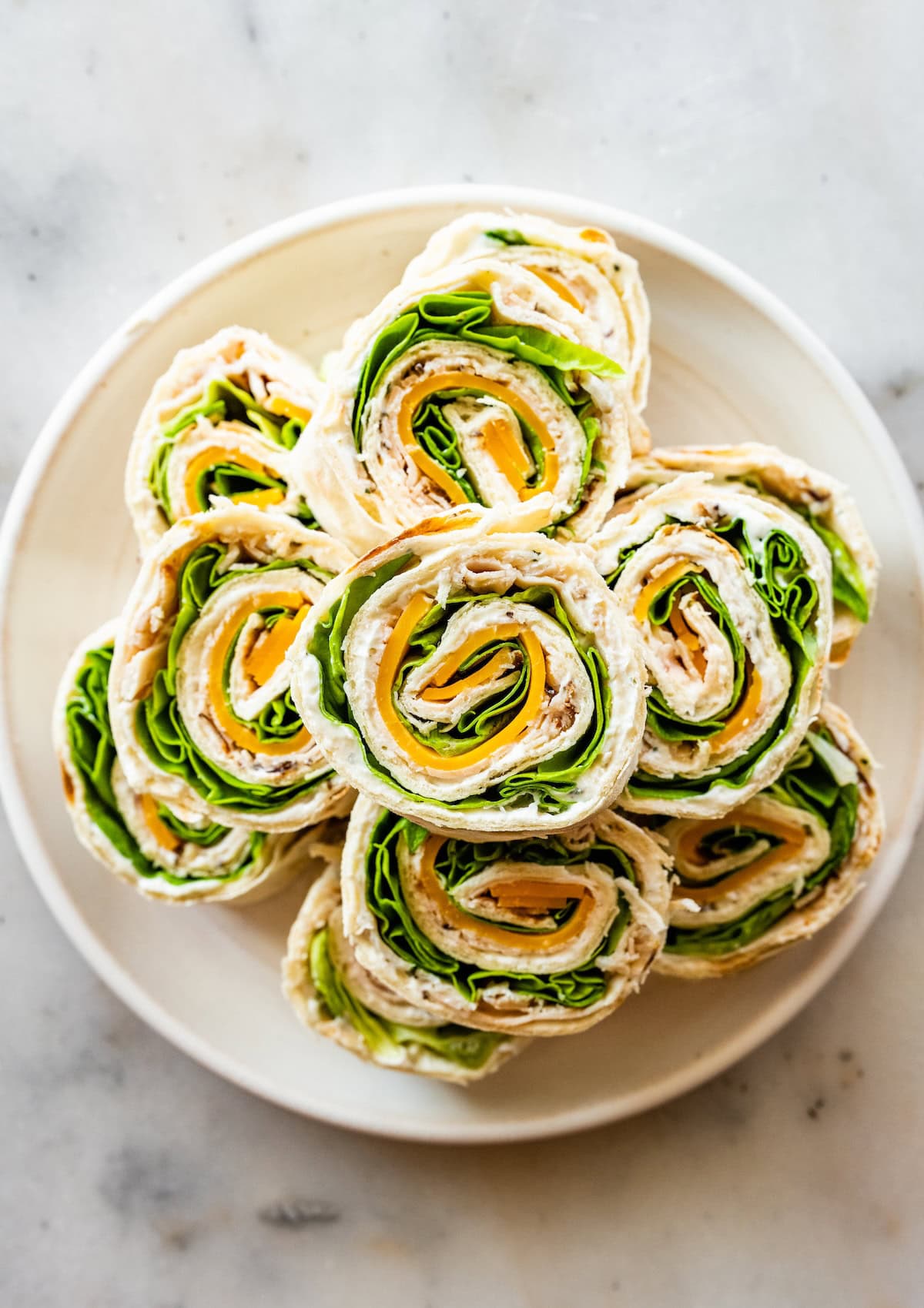 Quick Pinwheel Sandwiches Recipe