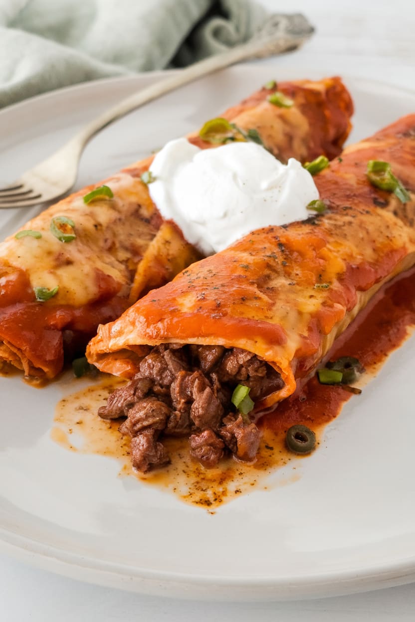 Beef Enchiladas
