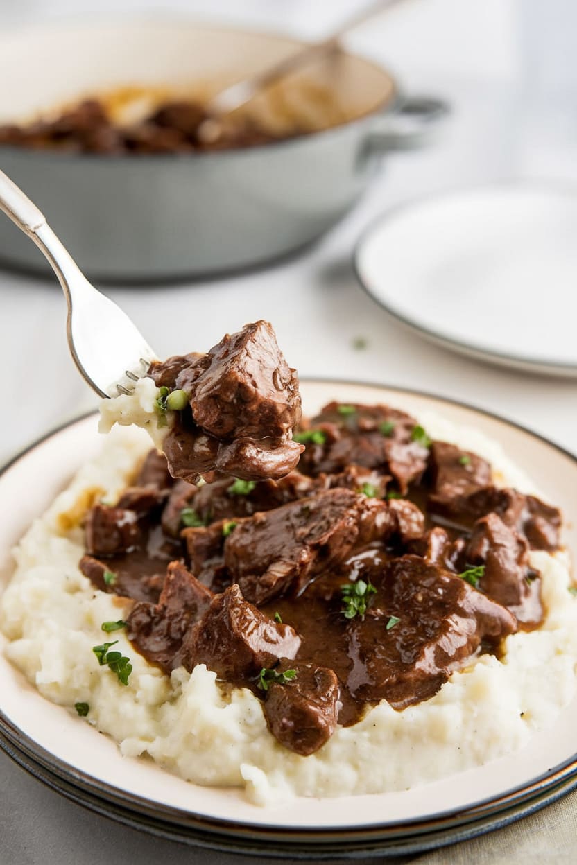 Beef Tips and Gravy