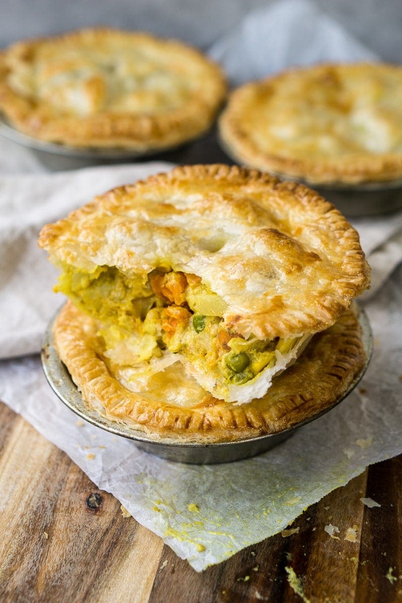 Curried Vegetable Pie Recipe