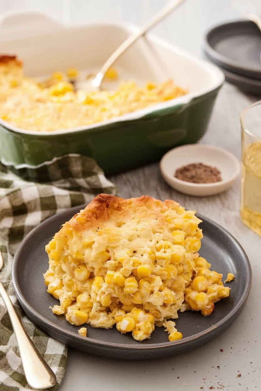 Baked Creamed Corn Casserole