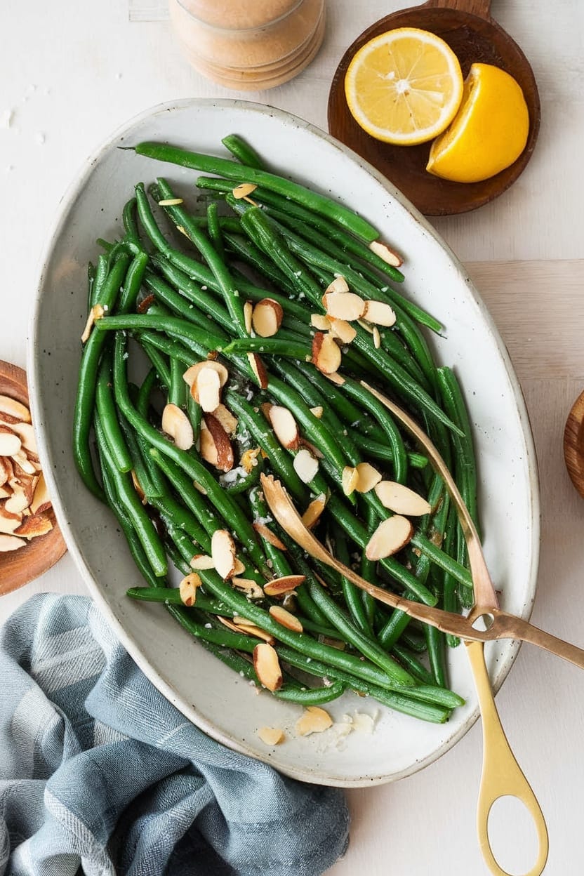 Green Beans Amandine