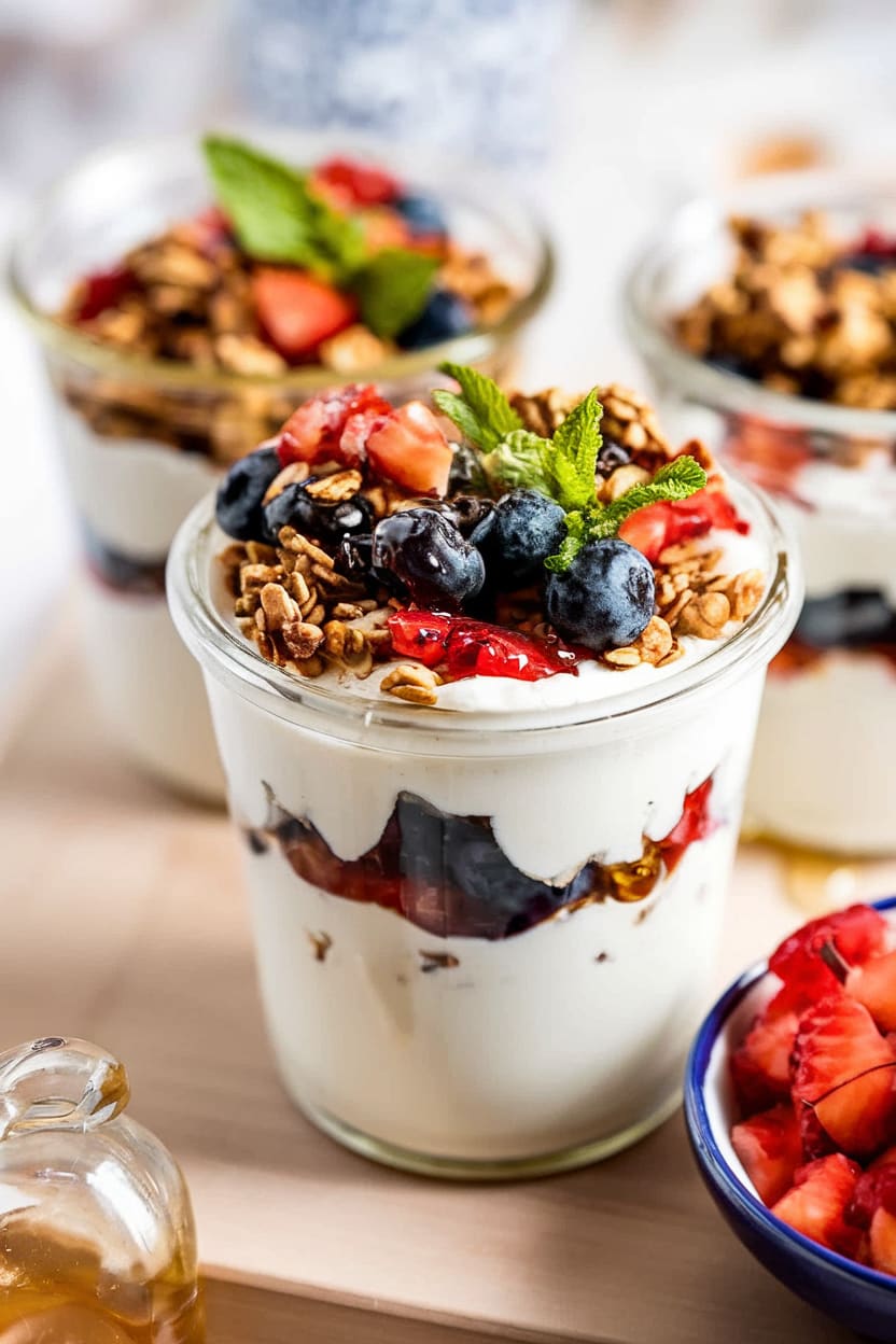 Greek Yogurt Parfaits