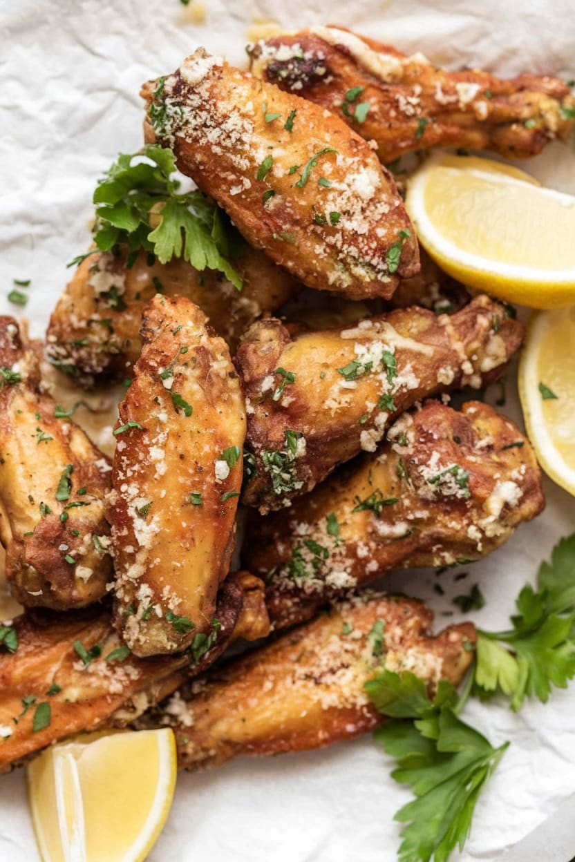 Garlic Parmesan Wings