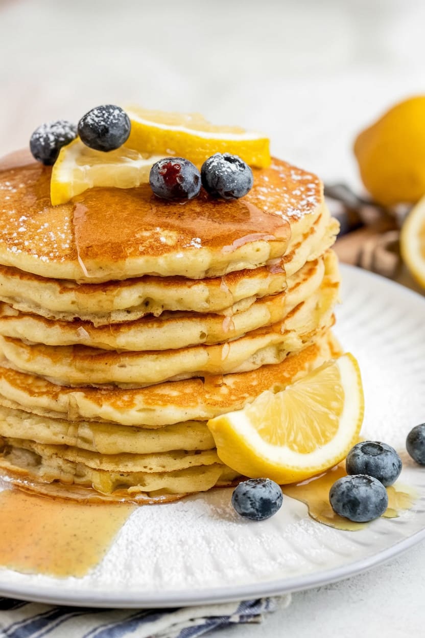 Lemon Ricotta Pancakes