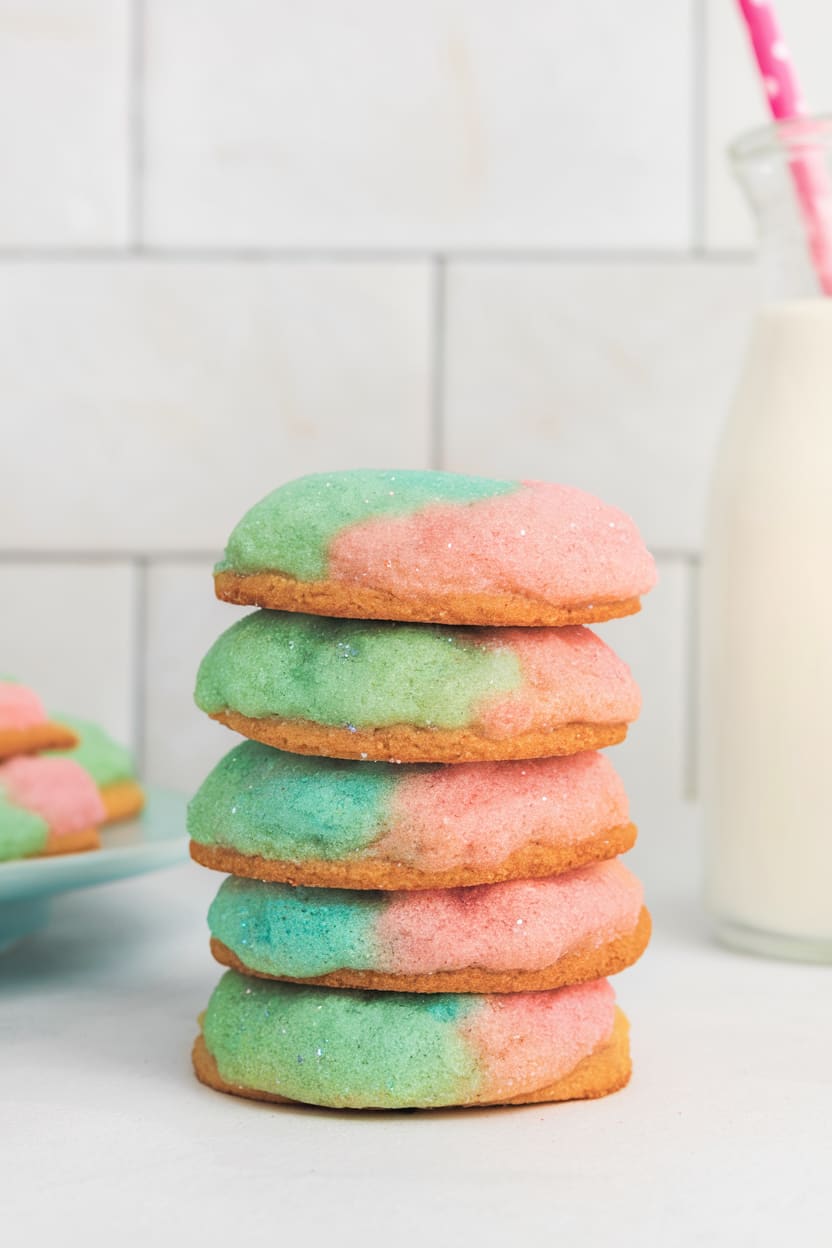 Cotton Candy Cookies