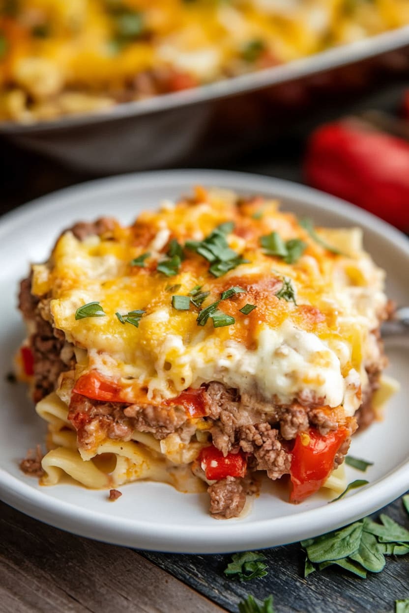 Beef Lombardi Casserole