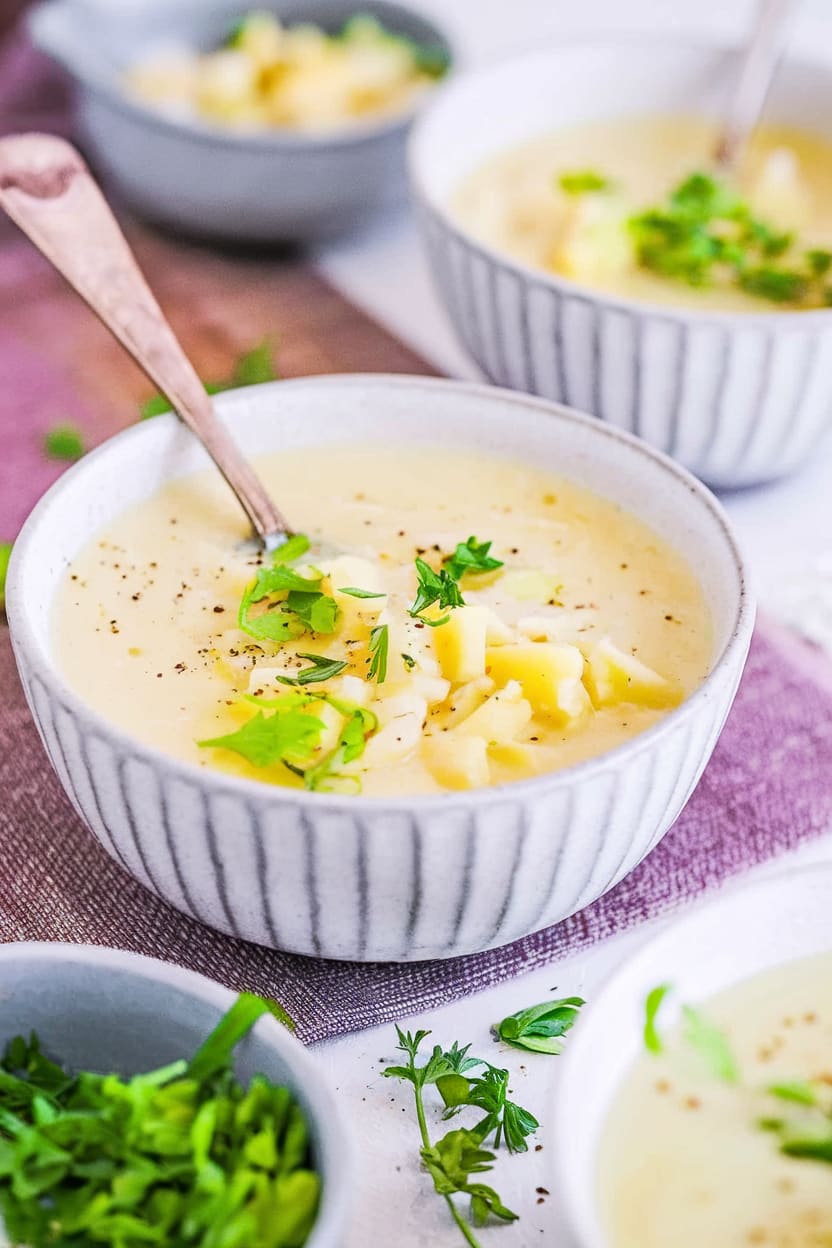 4-Ingredient Potato Soup